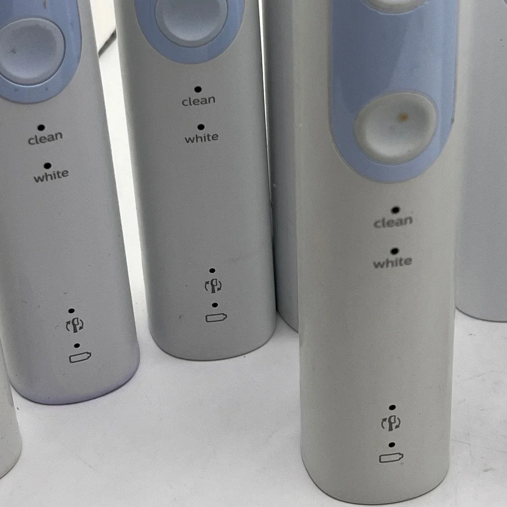 Lot‎ of 12 Philips Sonicare Toothbrush Handle Unisex OS White HX686P 5100 Clean